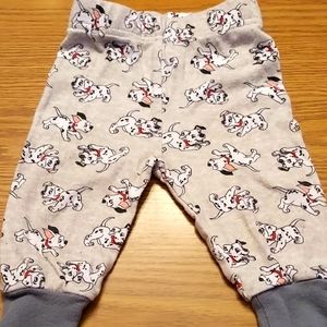 Disney 101 Dalmatians pants 6-9 mos
